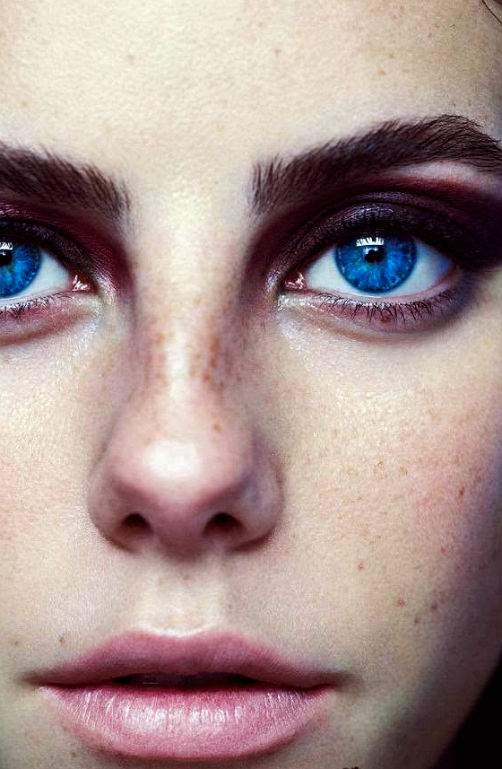 newtism-blog:  Kaya Scodelario for Marie Claire UK Beauty, March 2014 