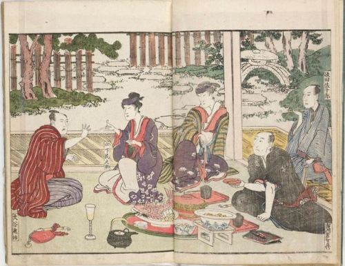 e-hon 絵本 - “Yakusha sangaikyō 俳優三階興”, 1801, VOLUME 2 auteur : Author : Shikitei Sanba 式亭三馬 (1776 - 1