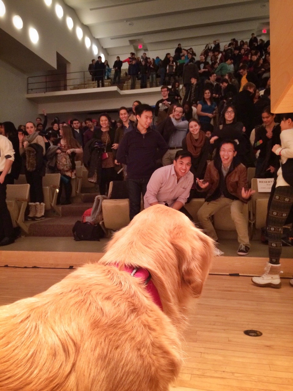bryankonietzko:  Gunther and I continue our collegiate tour, stopping last night