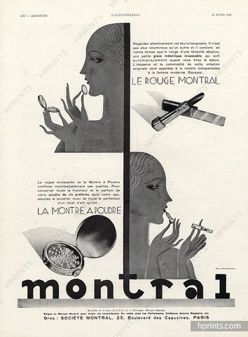 Vintage Montral advert.  Found on Hprints | hprints.com/item/1497/?u=1,25