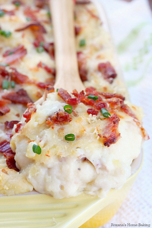 Porn photo foodffs:  Twice baked cheese and bacon mashed