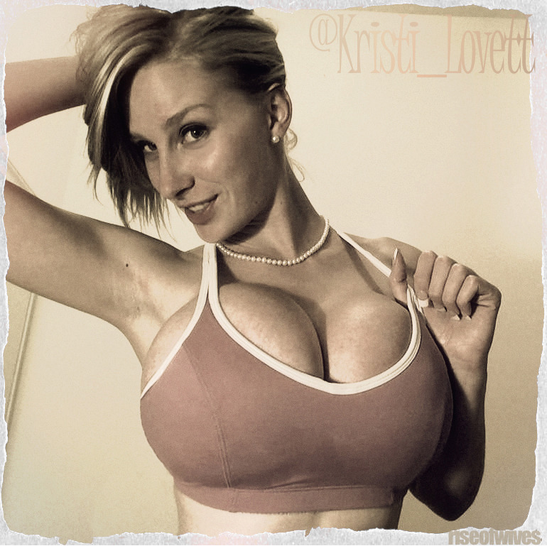 A timeline of Kristi Lovett&rsquo;s ever-expanding chest. Although she is not