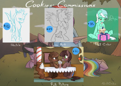 Spiritcookie:  Commission Status: Open Commission Slots Sketches: $10 Examples: Link, Link, Link