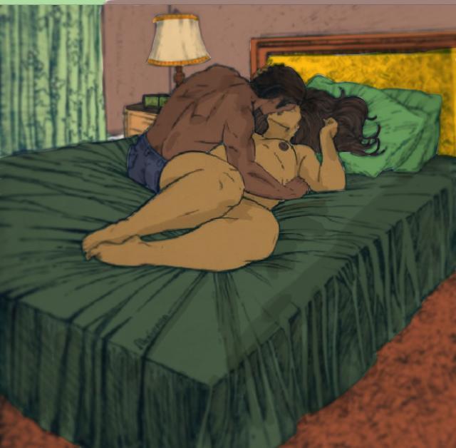 nubianperv:  Me. But with locs
