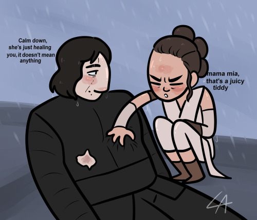 from that one thing, i forgot who made it, kinda killed me (the text, not star wars but also kinda k