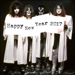 starchildluver:    Happy New Year 2017 (Classic KISS'es)  