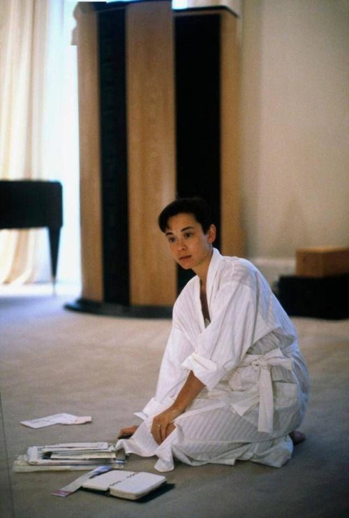 Tina Chow in Vogue, 1984