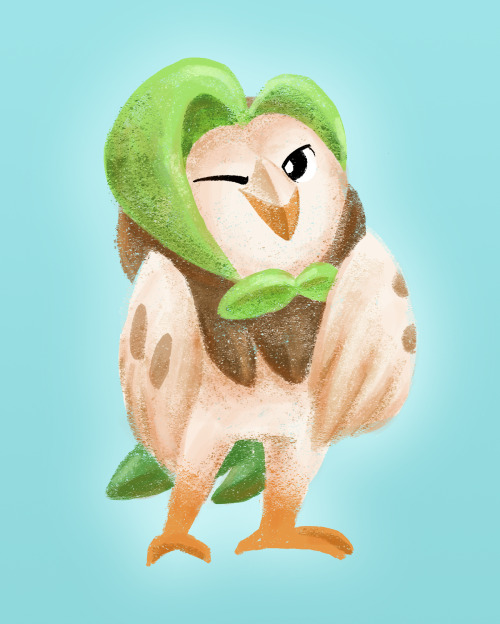 exclamationshark:DID SOMEBODY SAY STARTER EVOLUTIONS???Dartrix looks like a snobby art critic and I 