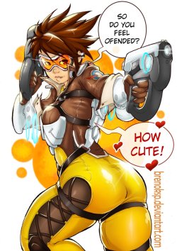 overwatch-arts:  Tracer (Overwatch) - by