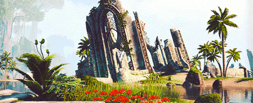 lady-of-cinder: ↳ The Elder Scrolls Online : Ayleid Ruins, Grahtwood