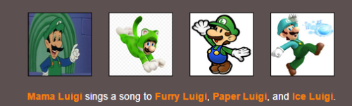 kingjulienxiii:  highlights from the luigi games