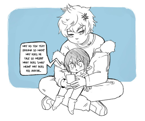 redsketches: It’s so fun drawing a snarky baby Yato!I always think about what would happen if 