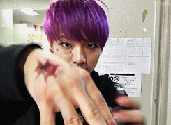 :  Sungmin & his fake makeup injury 