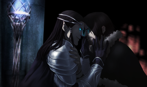 Celebrimbor and Talion by yibingling