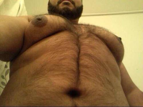 bigboimarc:  Gawd YESSS…the hair the man boobs!!! Mouth watering!!! 