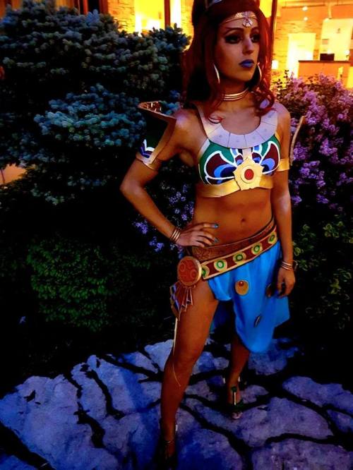 solelunaj:Urbosa Cosplay AN2017 - character : Gerudo Champion Urbosa- game : Breath of The Wild- cos