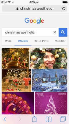 cupcakehowlter:  troylerphantasia:  GUYS I GOOGLED CHRISTMAS AESTHETIC AND LOOK WHAT THE SECOND PHOTO IS. THE PHANDOM MAN   this phandom is everywhere, i wouldn’t be surprised if we took over the world or if kanye became president.