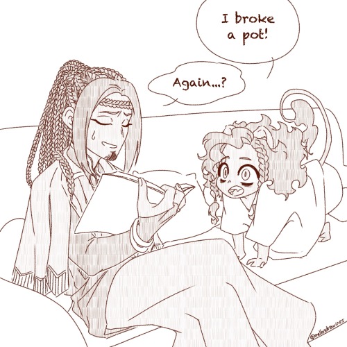 If Vil Is Mama And Leona Is Papa, What Do The Kids Call Jamil?