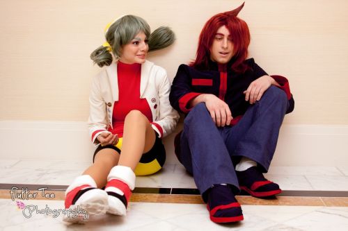 Pokemon Trainer Crystal/Kris and Silver cosplay from Katsucon 2014! Trainer Kris by Neoqueenhoneybee