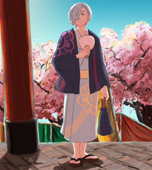 i drew my own yukata Shigure because i&hellip;.didn’t much care for the official one in th