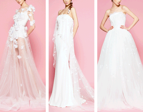 sailorhorchata: evermore-fashion: Georges Hobeika Spring 2018 Bridal Collection @lauraharrier