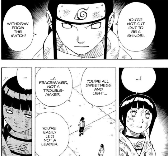 kothemystical:          As a Naruto fan, I never really understood why Hinata’s personal feelings are often disregarded. She is given these labels yet many people never really take the time to genuinely understand the hardships she faced as a Hyuga. 