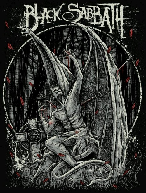 madness-and-gods:Black Sabbath by TROCKZ ART, via Behance