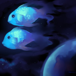 :  宇宙の熱帯魚 by moo 