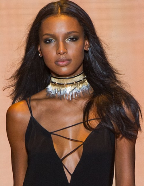 phreshouttarunway:Jasmine Tookes for Versace S/S 2013