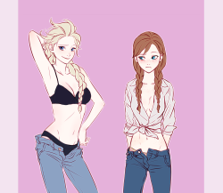 muuuuug:  Girls with Jeans! 
