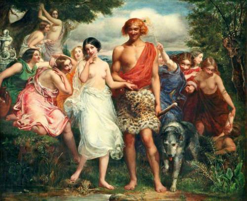 Cymon and Iphigenia by John Everett Millais1847-1848oil on cavasNational Museums Liverpool