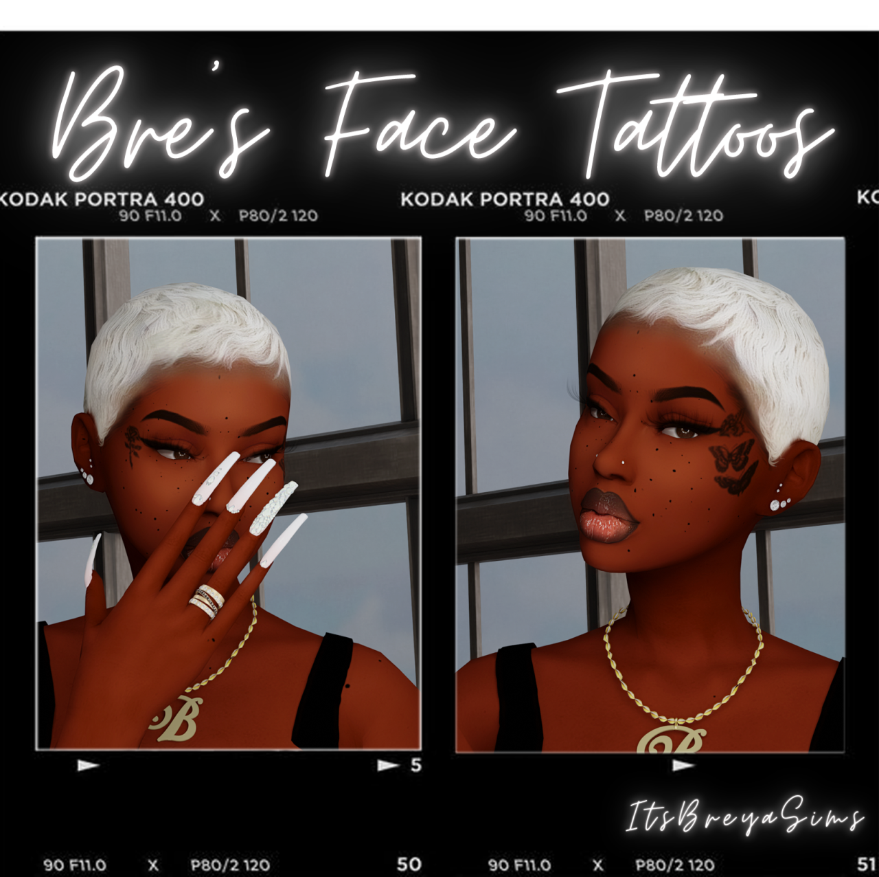 Download Sims 4 Tattoo Mods 2023  Face Dragon Tattoos CC