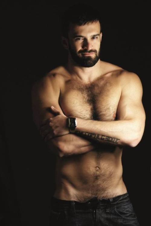 fur+speedo+beard+