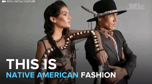underhuntressmoon: spartanninja: this-is-life-actually: This is what Native American fashion looks l