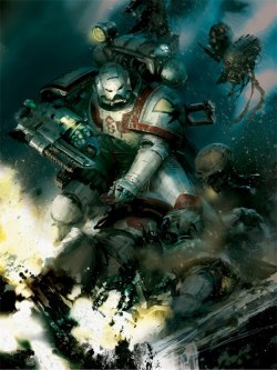 jaghatai-khan:  yahuaa:  lostbrotherchaplain:  nice painting of action-apothecarius!  nifty  Dammit now I want an Apothecary… 