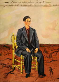 lonequixote:  Frida Kahlo  Self Portrait