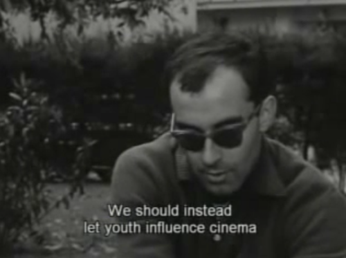 Jean-Luc Godard 1960 interview