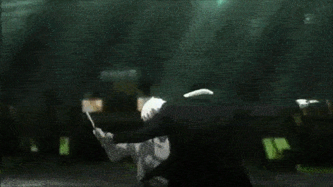 themetastizationofcrappyanime:  Shinya Kougami vs Shogo Makishia - FightingParallels
