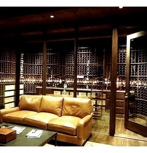Cincinnati Medium Wine CellarMedium-sized Image Of A Wine Cellar With Storage Racks In A Mountain Style