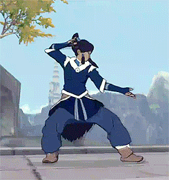 hypophysis:  Legend of Korra by Platinum Games Changing bending style based on Martial Arts  Water - Tai Chi Earth - Hung Gar Fire - Northern Shaolin Air -  Ba Gua Zhang 