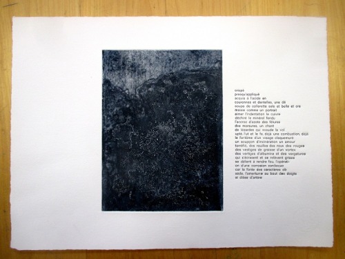 solstices-project:“Materia” poèmes par Rodolphe Gauthier // gravures par Yann Legrand wwww.edition