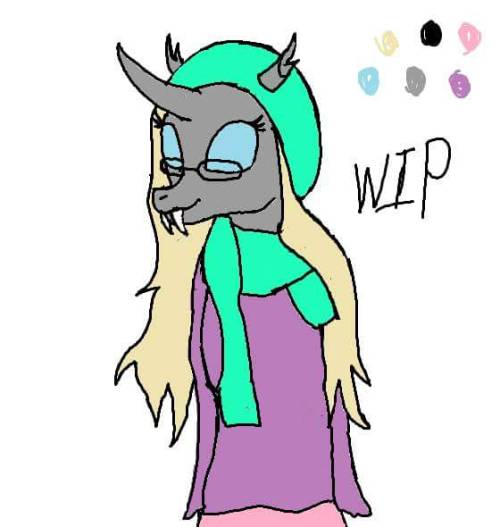 An Anthro Character I'm Working On. This Is Just A Doodle Of Her.