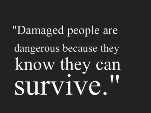 damaged people