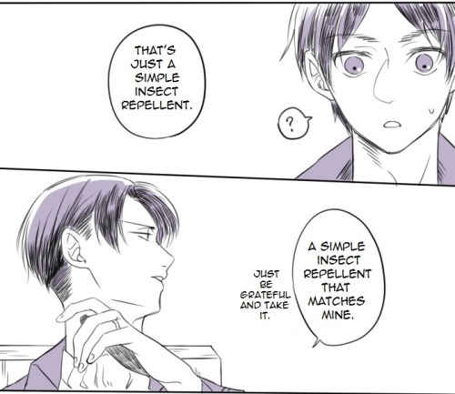 honjizoo: isolilili: 【リヴァエレ】指輪 by 緒乃Ring Happy birthday, Eren!! @wishingsebastianstanwasmyman, @alli