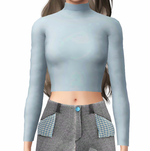 Turtleneck.
• Do not reupload to paysites or anything.
• Tag me if you use it, so I can see it and reblog.
• A bit shiny in CAS but fine in-game.
• Thanks to @nisukiye for the help. ;)
Download.