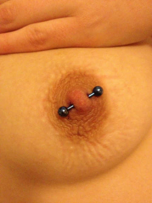 Porn photo feisty-little-red:  Here’s one of my nipple