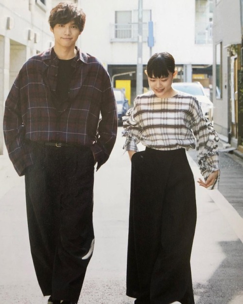 SOTA FUKUSHI and HANA SUGISAKI photographed for J Movie Magazine  