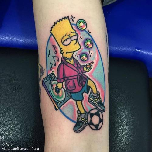 50 Bart Simpson Tattoo Designs For Men  The Simpsons Ink Ideas  Simpsons  tattoo Tattoo designs men Hand tattoos for guys