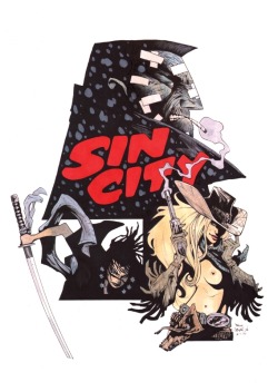 xombiedirge:  Sin City by Paul Davidson / Blog