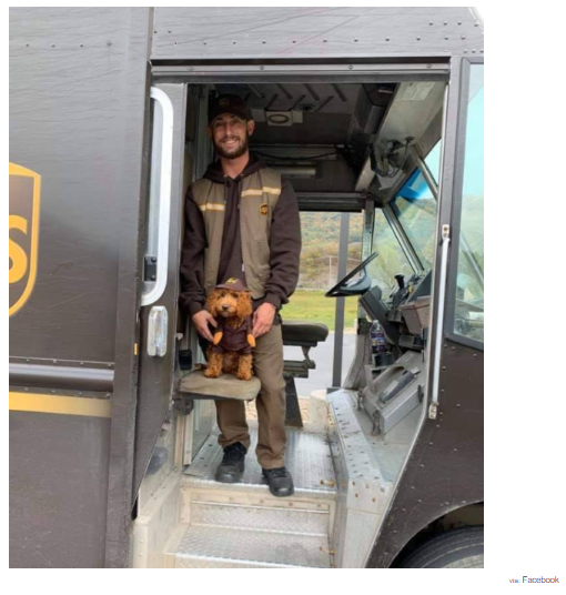 UPS Drivers Have a Facebook Group About Dogs They Meet On Their Routes And It’s